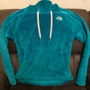 North face teal fleece